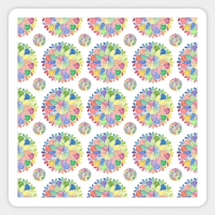 Watercolor Mandala Sticker